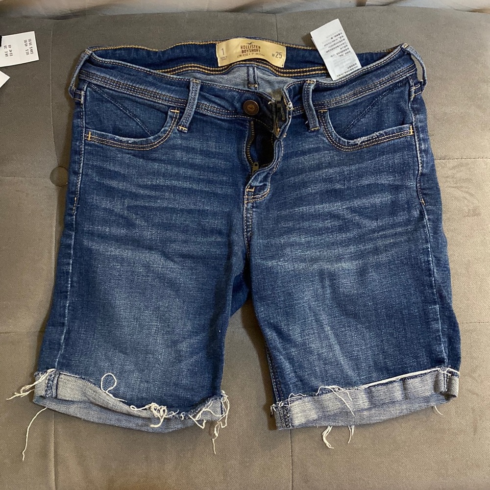 Hollister Dark Wash Boyshort
